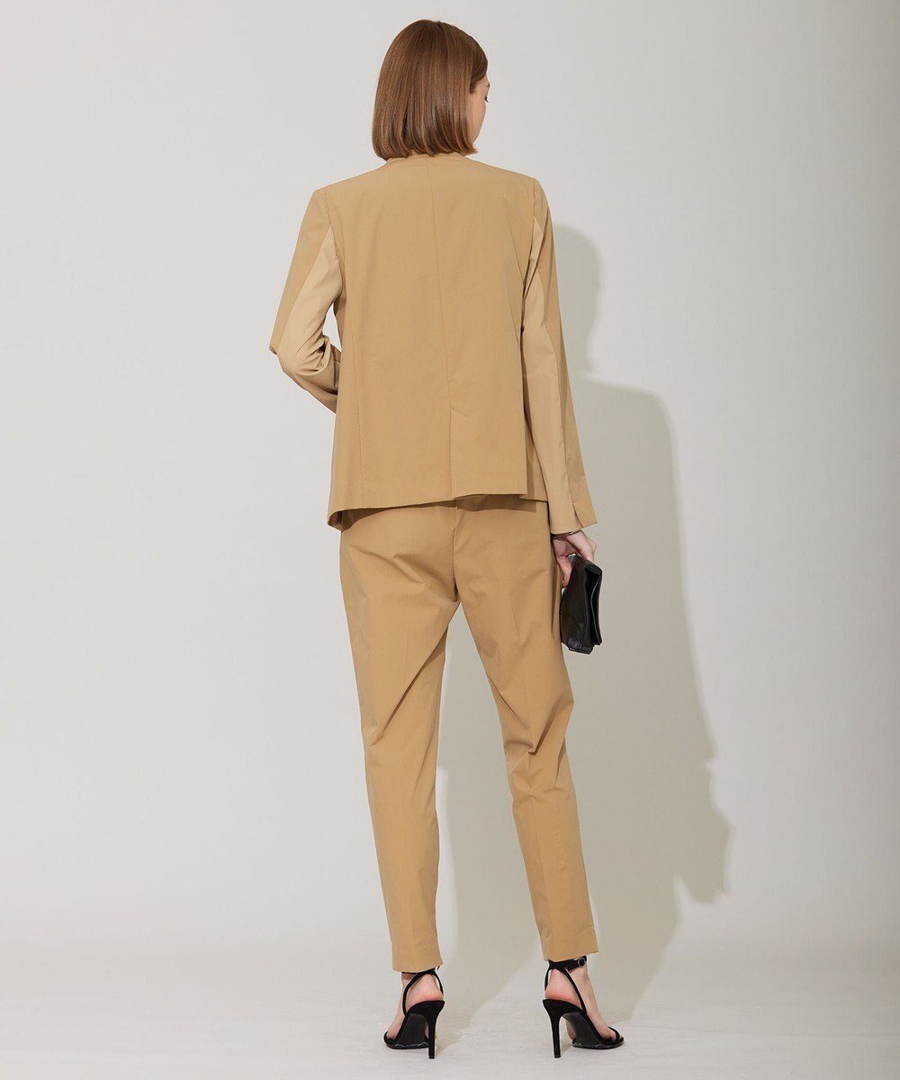 ICB 【接触冷感・UVカット・撥水・洗える】 プルーフ4WAYタフタ ノーカラージャケット 