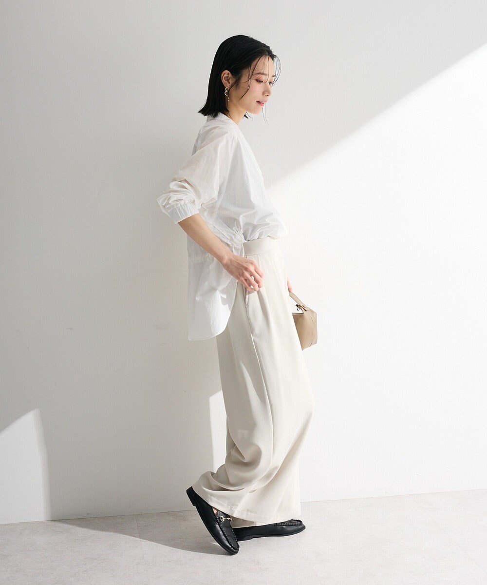 Green Parks スキッパーブラウス 