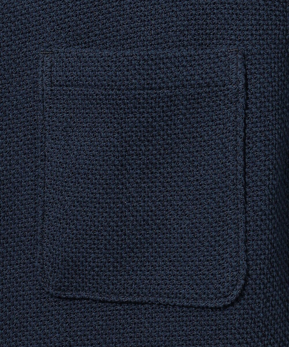 JOSEPH ABBOUD 【JAPANファブリック・ストレッチ】ラッセルメッシュ 半袖シャツ 