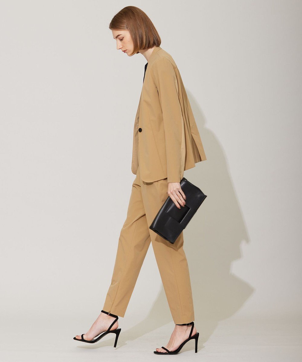 ICB 【接触冷感・UVカット・撥水・洗える】 プルーフ4WAYタフタ ノーカラージャケット 