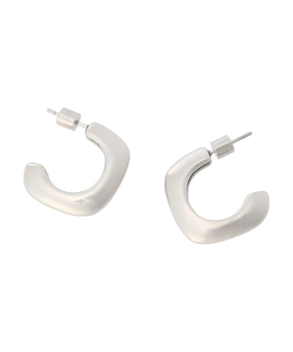 Green Parks ・ＨＡＬＦ　ＴＩＭＥ　サージカルスクエアフープピアス 