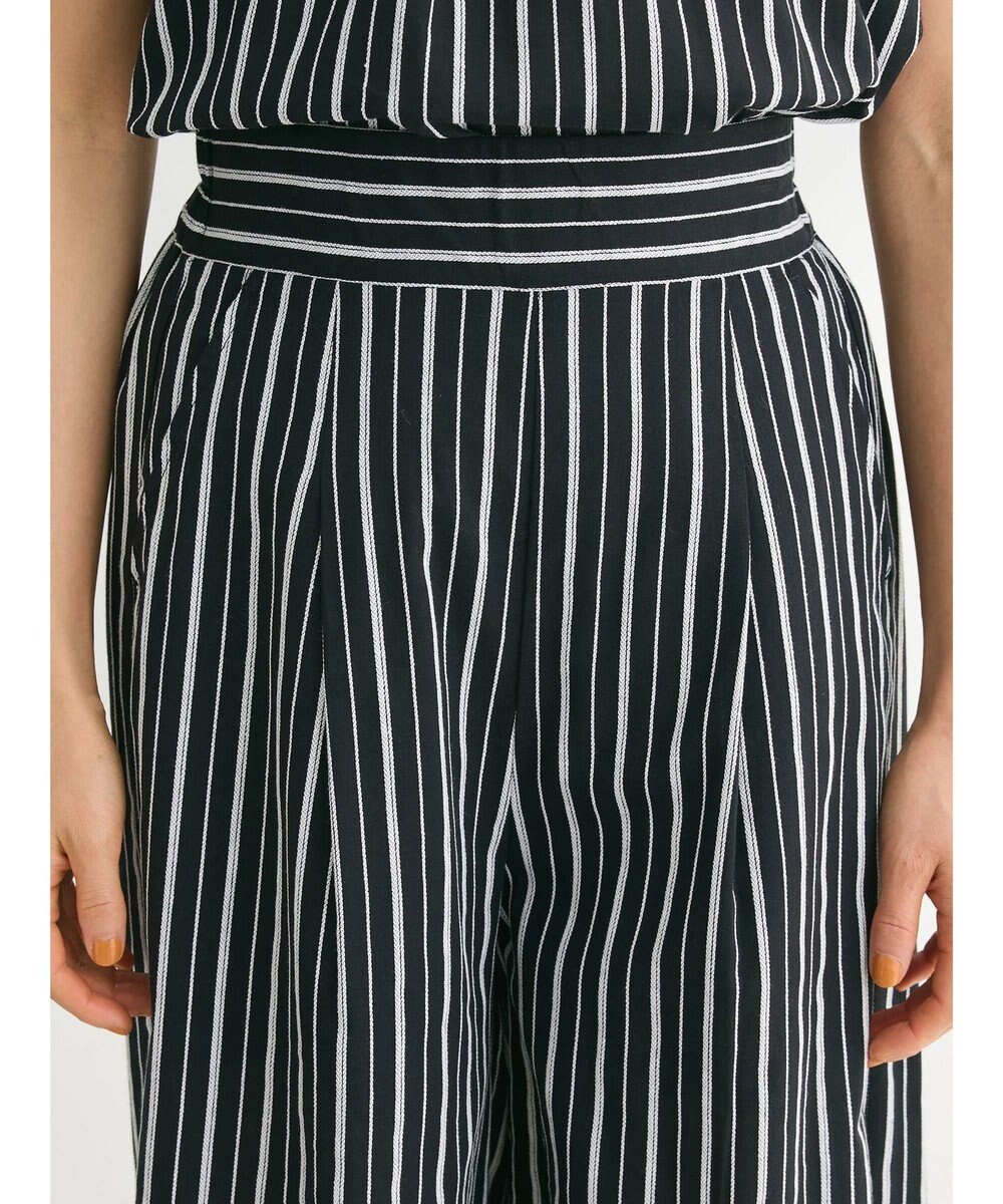 Green Parks ・ＥＬＥＮＣＡＲＥ　ＤＵＥ　ストライプワイドパンツ 