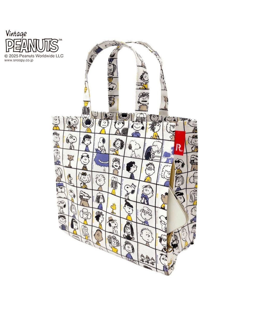 ROOTOTE 8431【スヌーピー】IP.スクエア.ラミネート.ピーナッツ-0L 