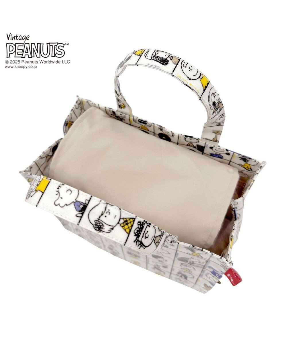 ROOTOTE 8431【スヌーピー】IP.スクエア.ラミネート.ピーナッツ-0L 