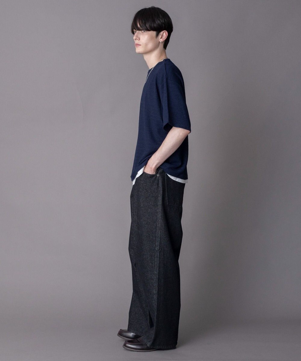 WEGO 【ユニセックス着用ITEM】ワンポイントフェイクレイヤードT（SS） 