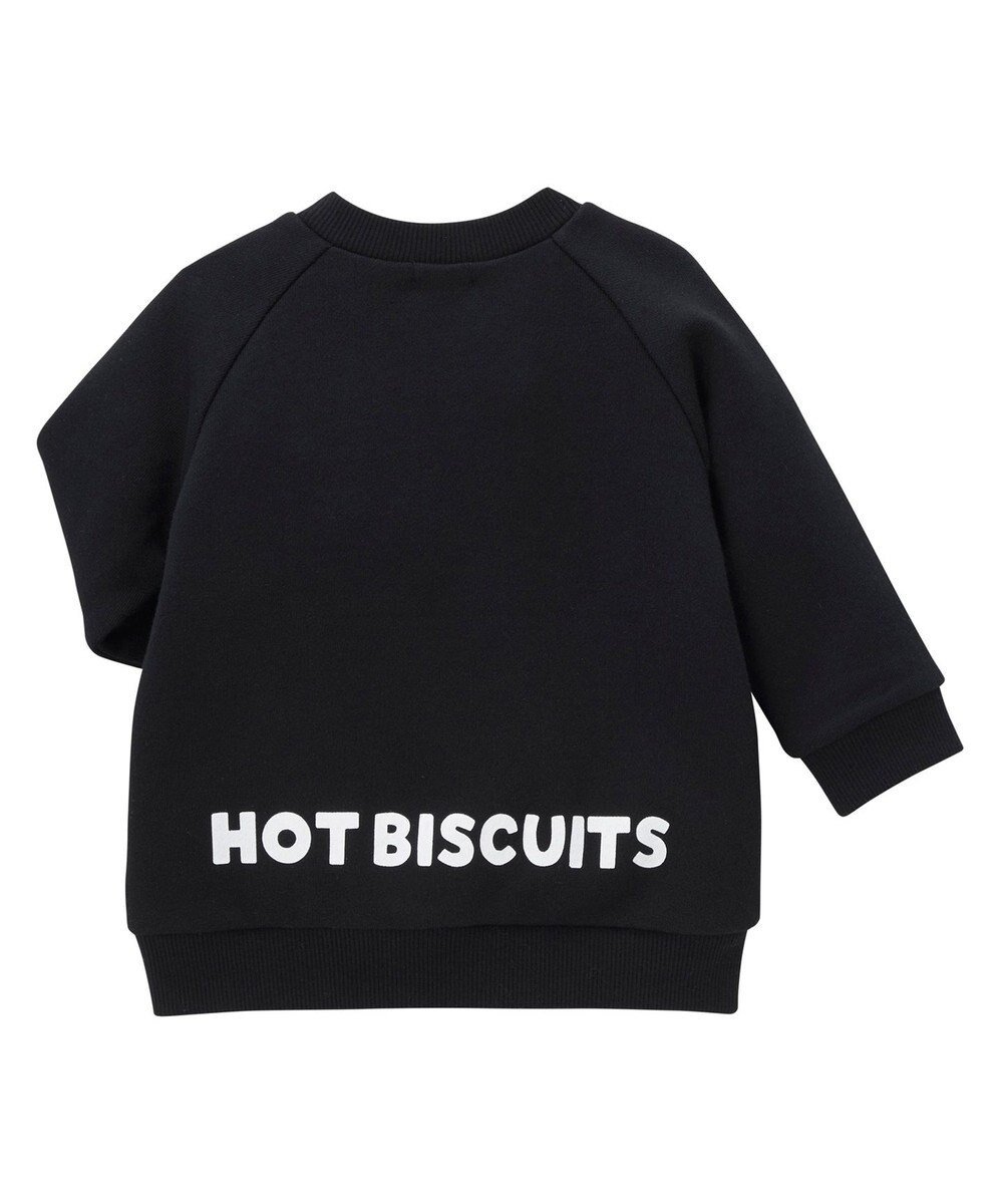 MIKI HOUSE HOT BISCUITS 【70-110cm】 顔ドン ラグラントレーナー 