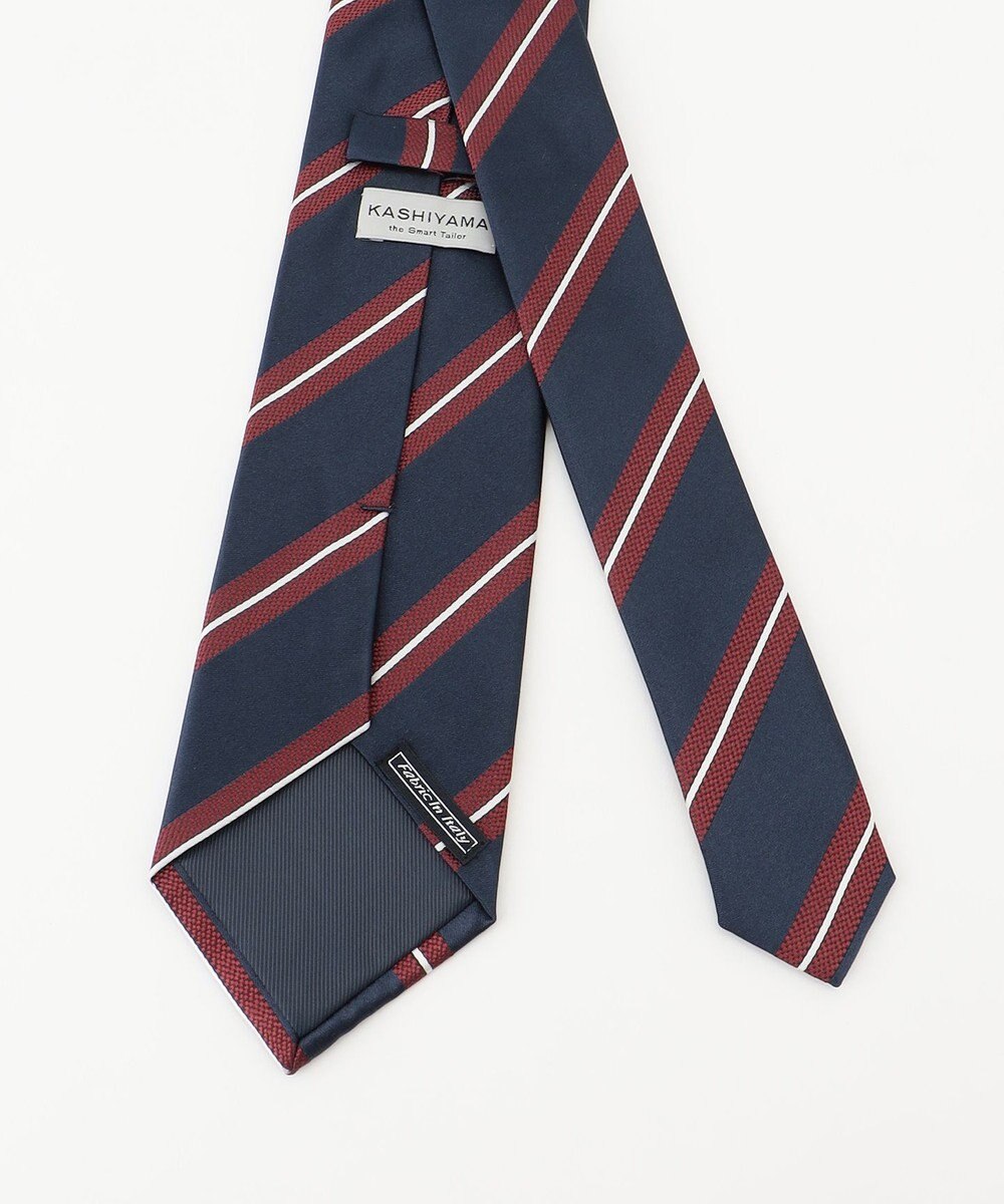KASHIYAMA KASHIYAMAオリジナル【JAPAN MADE】レジメンタルネクタイ 