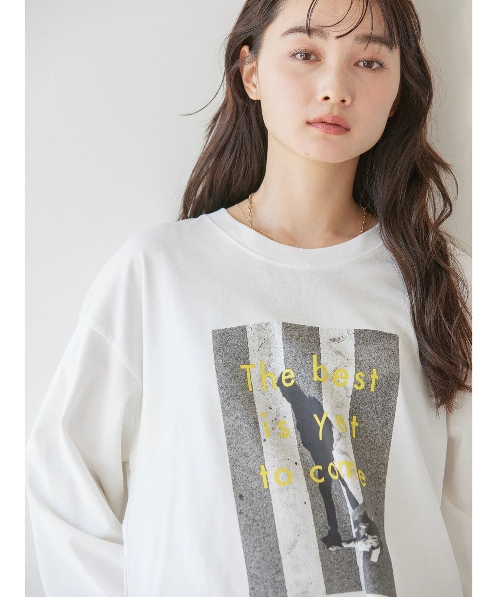 AMERICAN HOLIC Ｓｔａｎｄ　ｓｔｉｌｌ　転写カットプルオーバー 