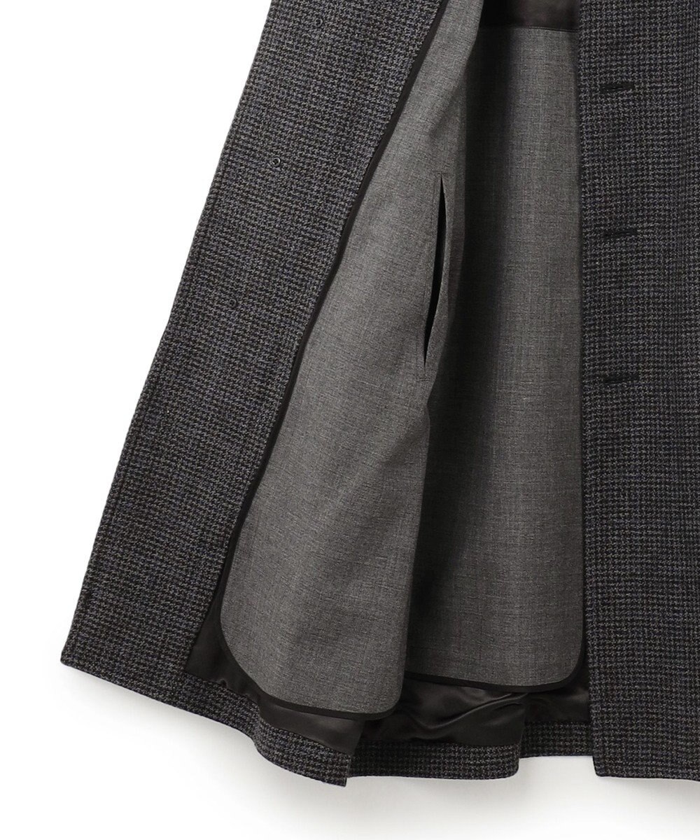 J.PRESS MEN 【J.PRESS Original Fabric for CUBA BEACH】ツイードバルカラーコート 