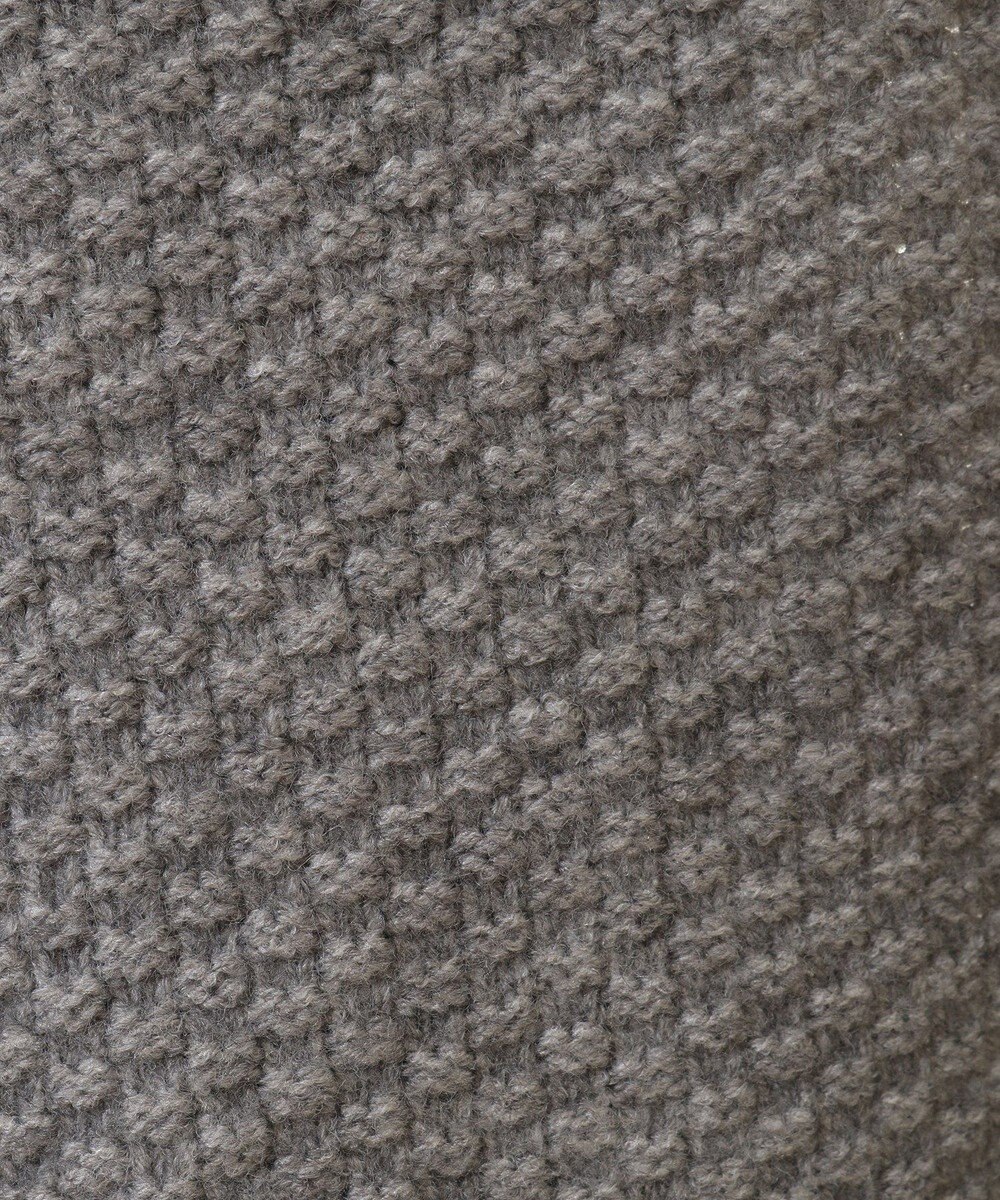 Green Parks パール付ケーブルニットカーディガン 