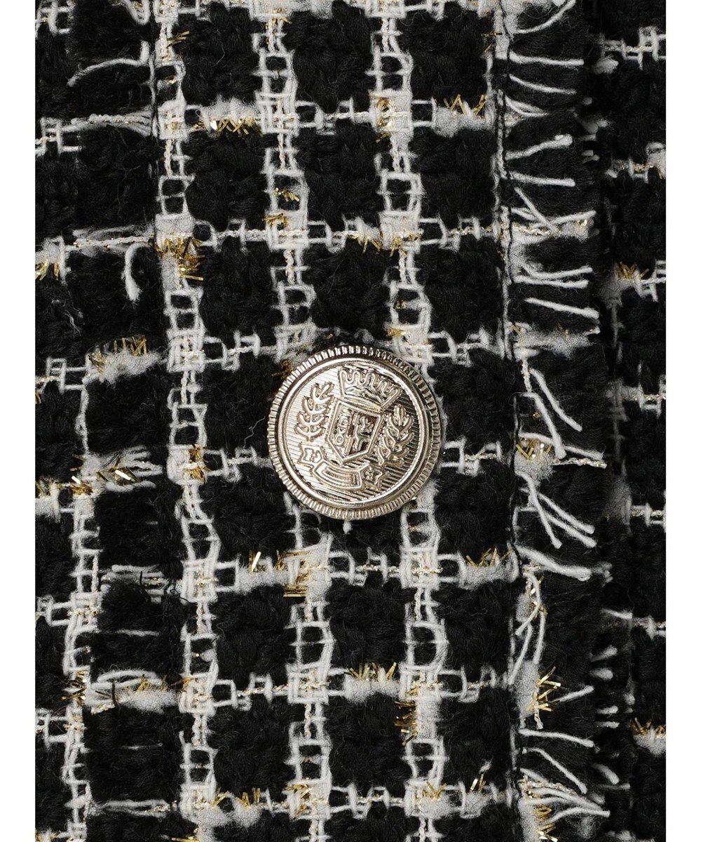 Green Parks ・ＥＬＥＮＣＡＲＥ　ＤＵＥ　ツィードノーカラージャケット 