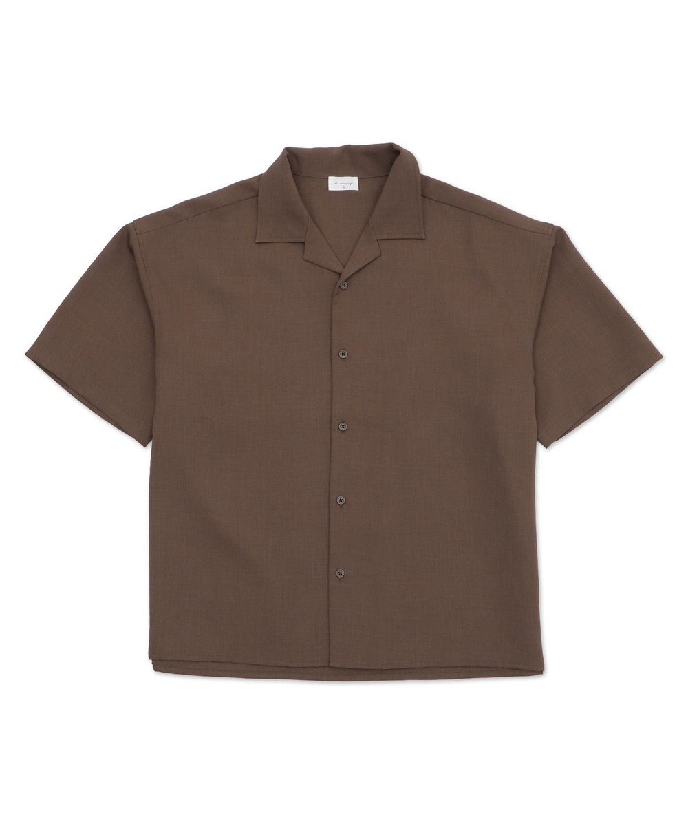 WEGO 【速乾/しわになりにくい/MLサイズ展開】ドライポリオープンカラーシャツ（SS） 