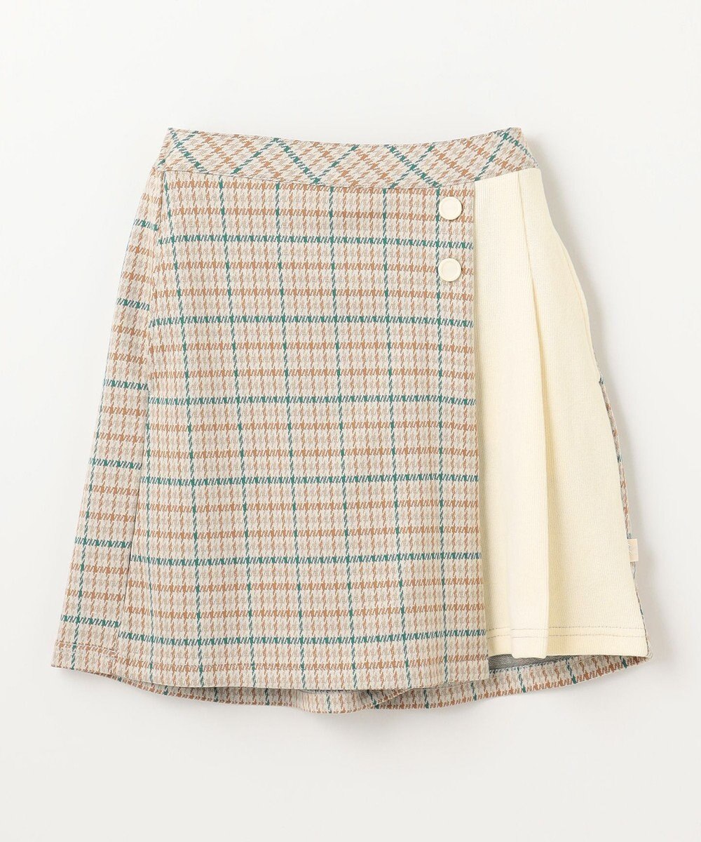組曲 KIDS 【150-160㎝】チェック キュロット 