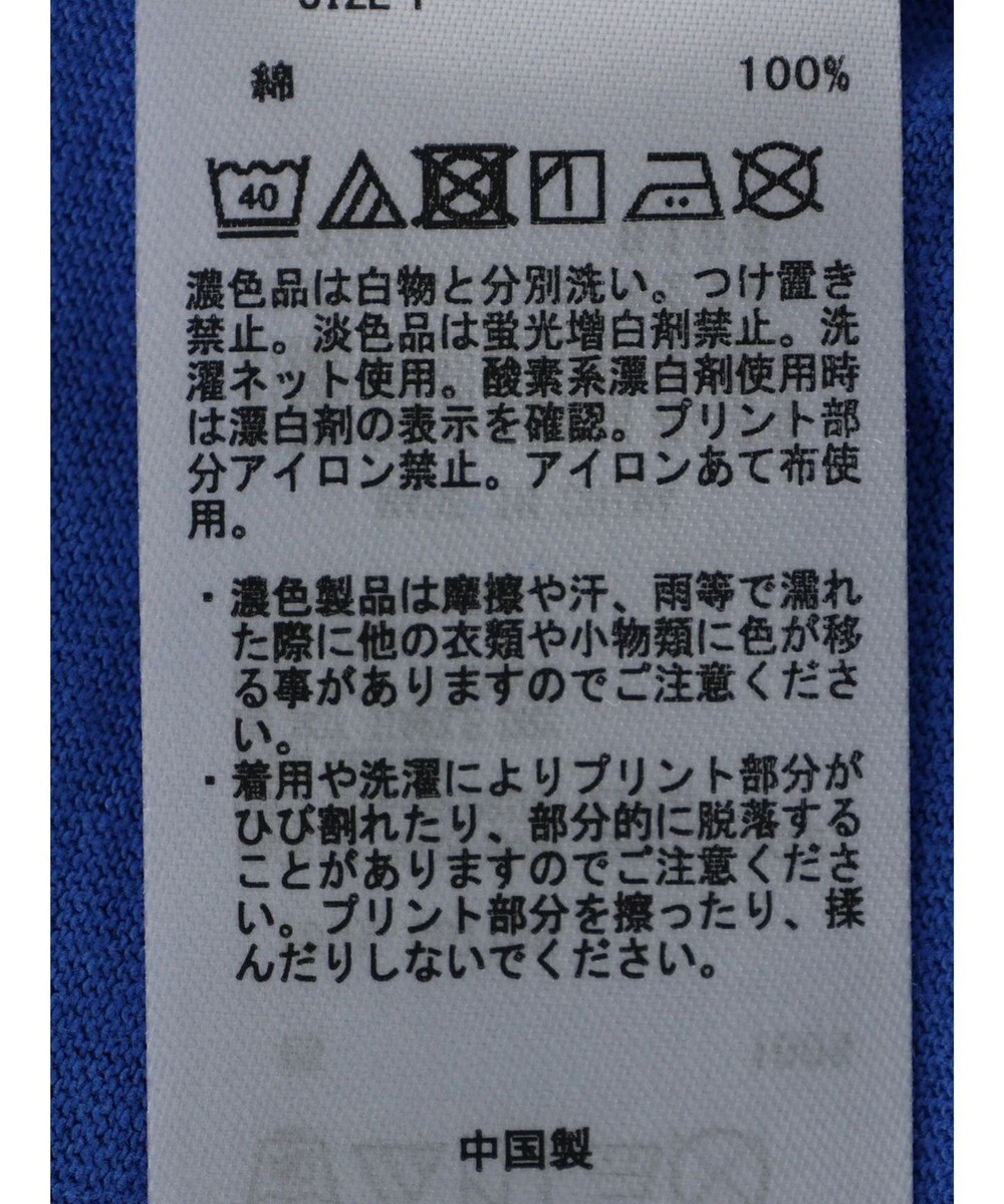 earth music&ecology レースプリントボーダープルオーバー 