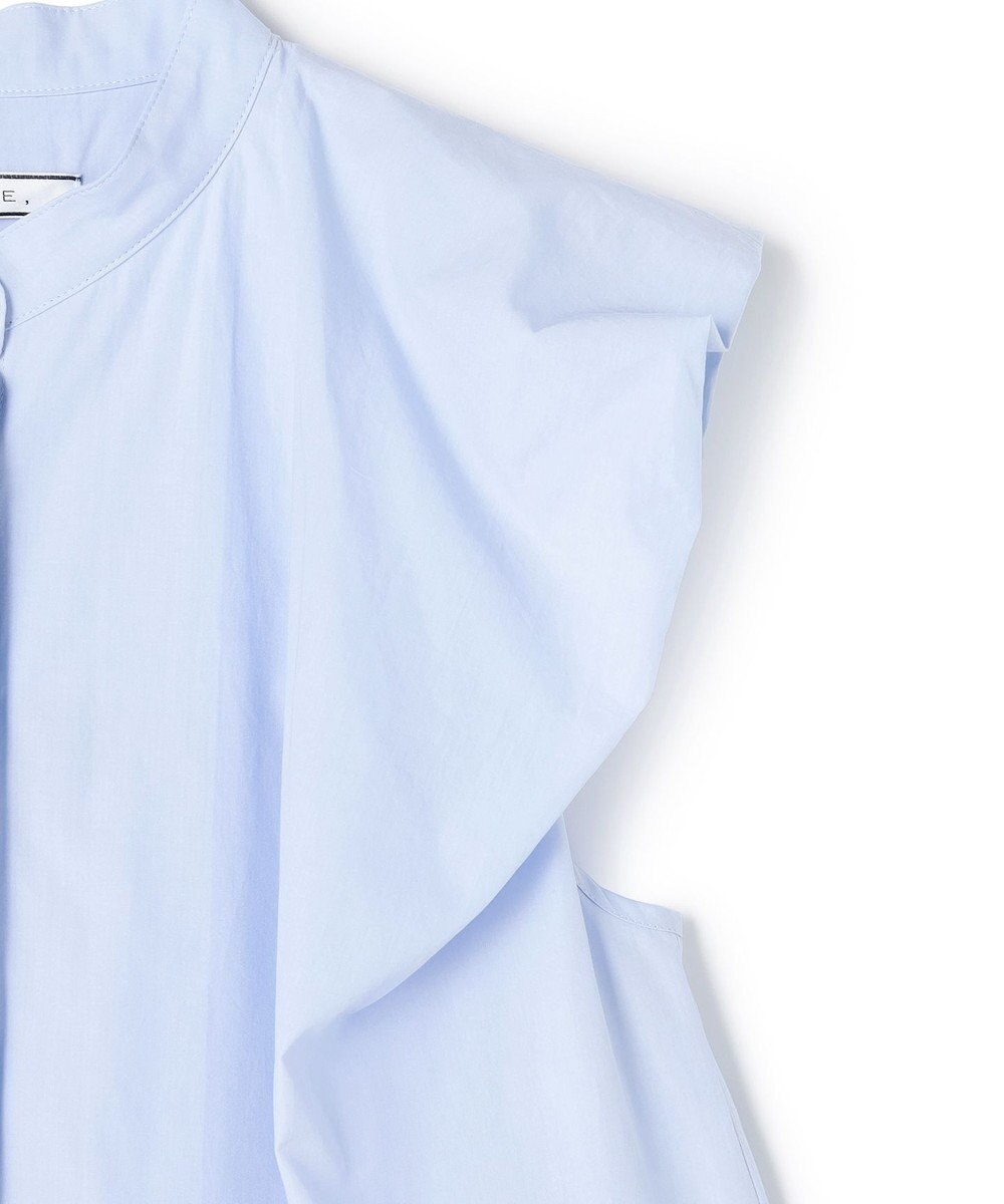 BEIGE， MALLOW / コットンタック バルーンスリーブブラウス 