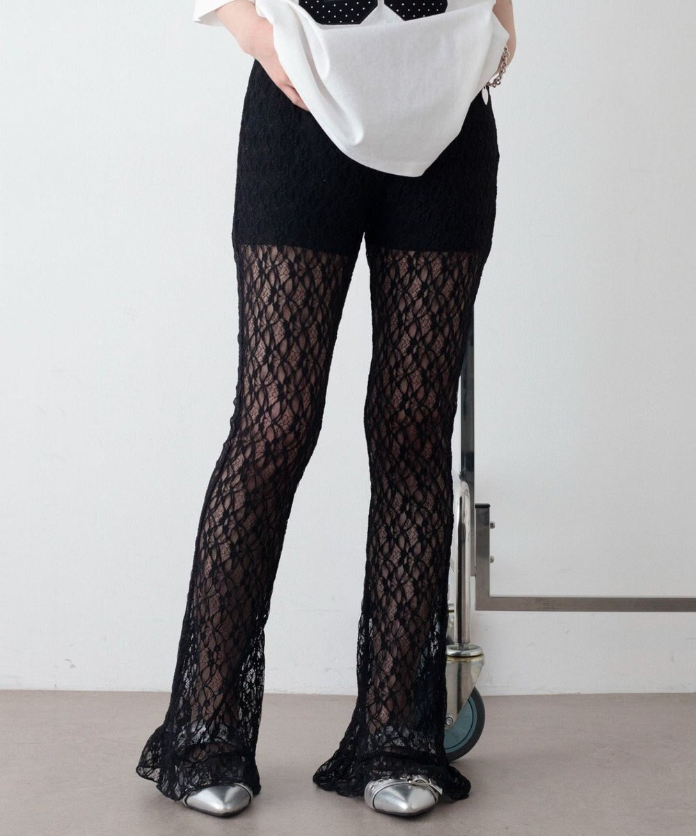 WEGO レースフリルパンツ 