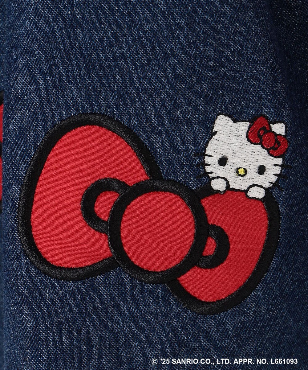 ANY KIDS 【ハローキティ×ANY KIDS】デニムジャンパースカート 