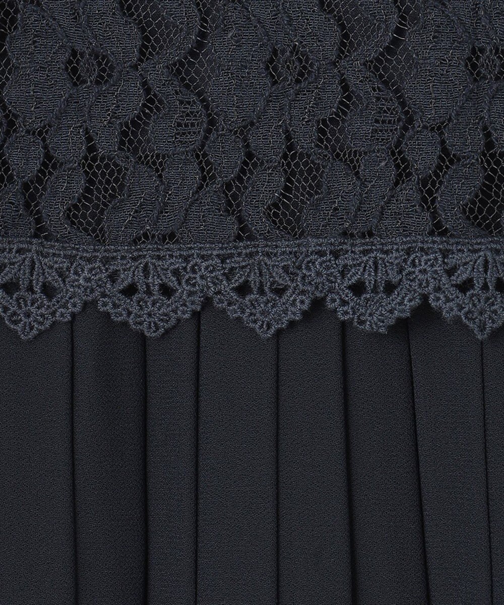 組曲 KIDS 【150-170cm】シフォンプリーツコンビ ワンピース 