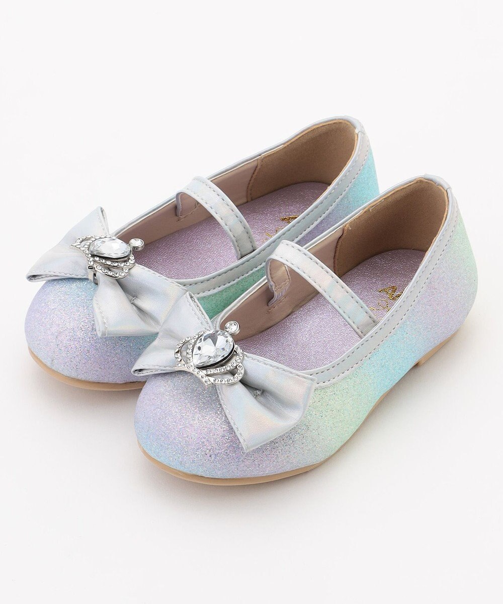 ANY KIDS キラキラリボンパンプス 