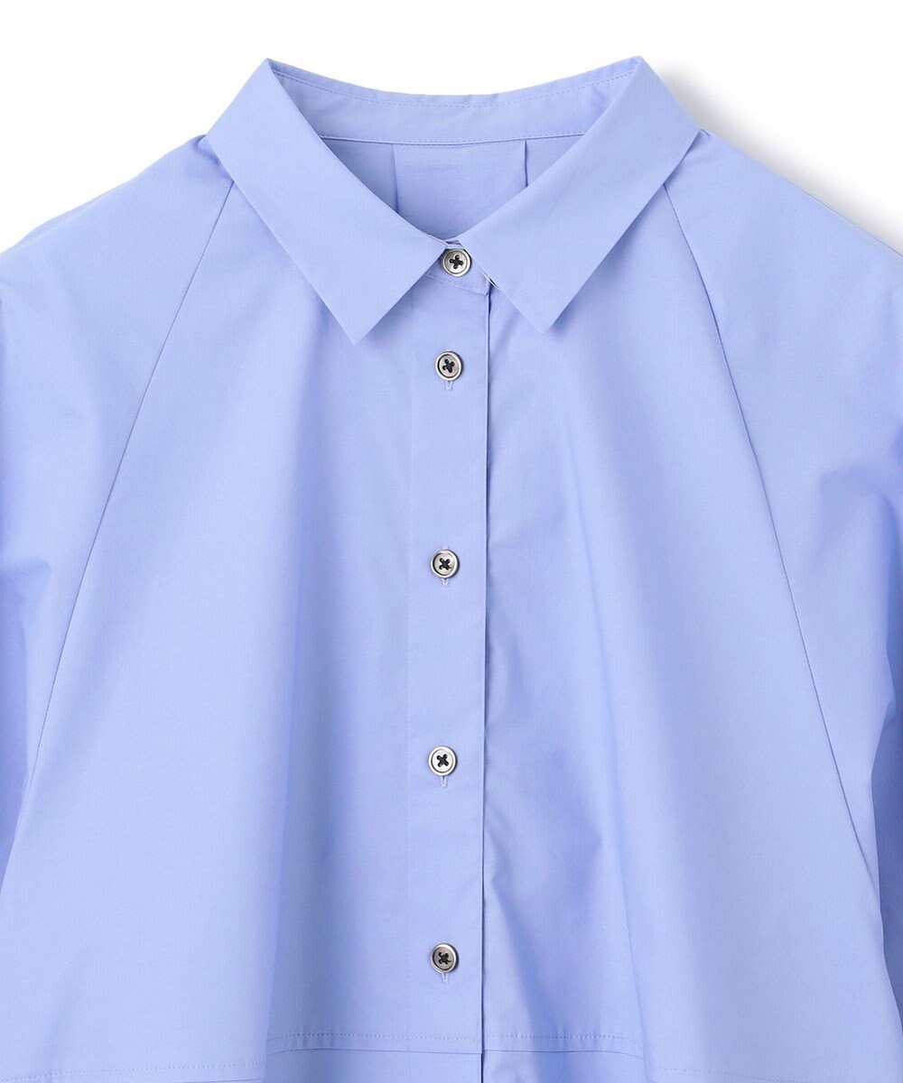 UNFILO コットンブロード フォルムシャツ 