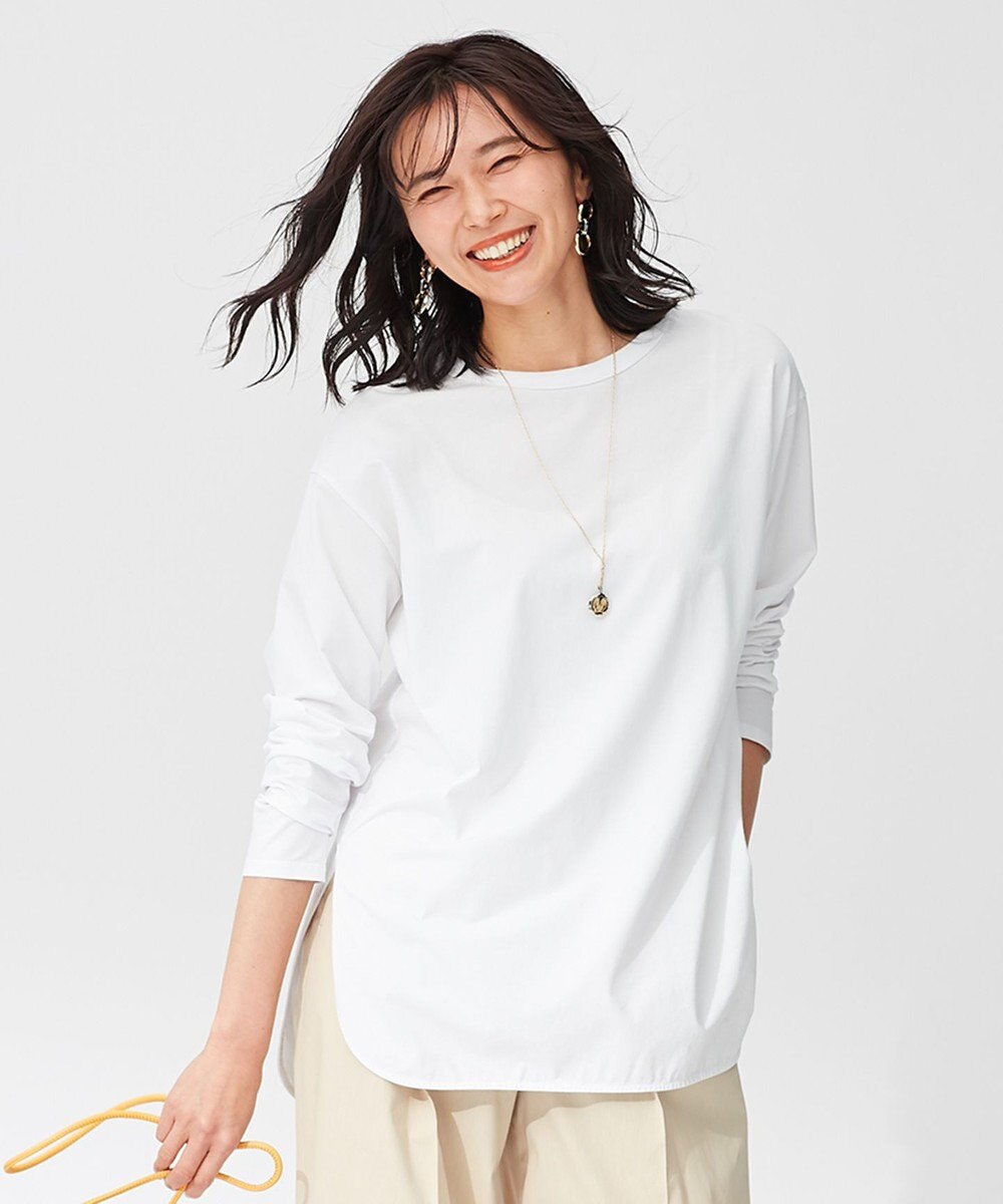 コットンベアジャージー ロング Tシャツ 23区 ファッション通販 公式通販 オンワード クローゼット コットンベアジャージー ロング Tシャツ 23区 ファッション通販 公式通販 オンワード クローゼット