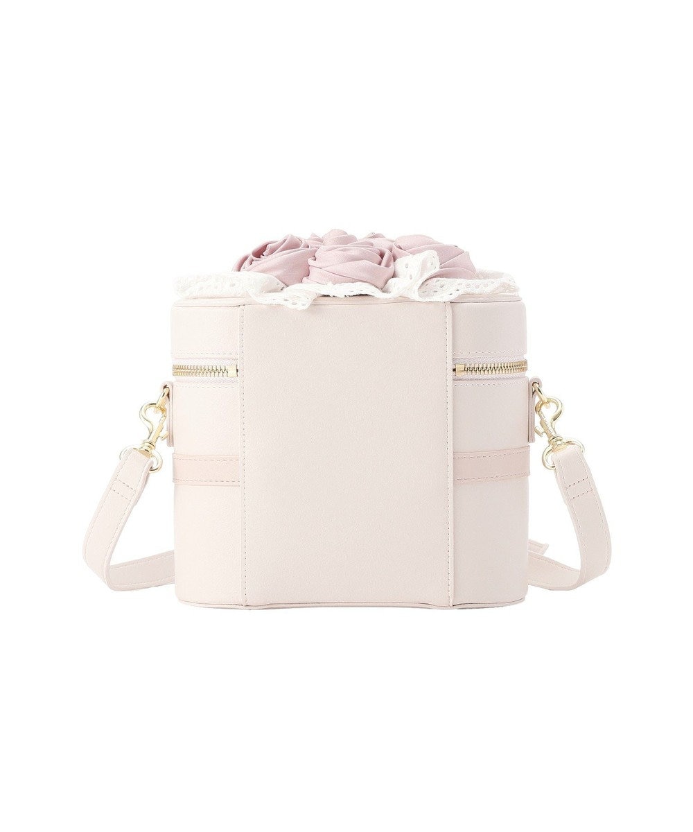 Maison de FLEUR ローズブーケキューブショルダーバッグ 