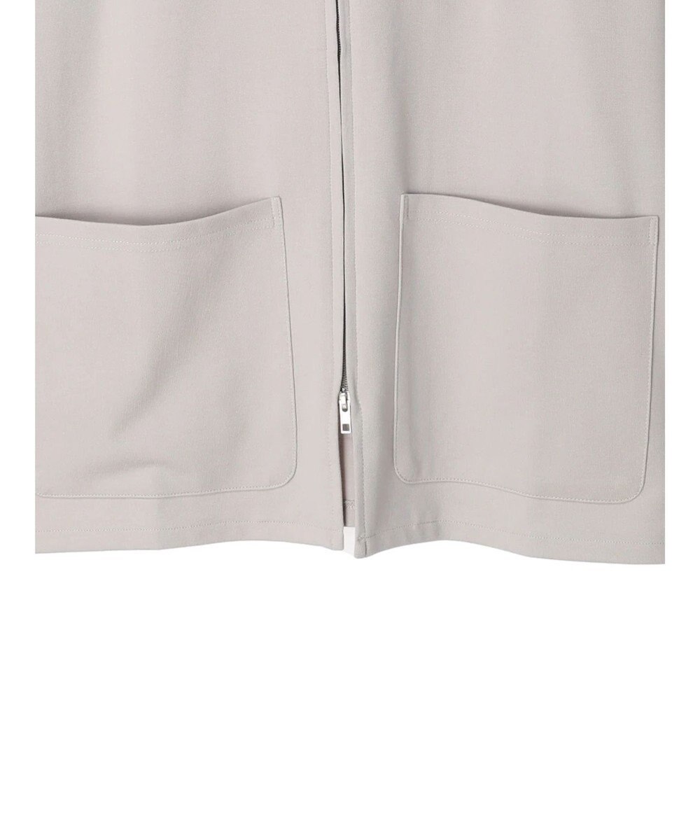 CRAFT STANDARD BOUTIQUE 強撚ポンチラウンドヘムカーディガン 