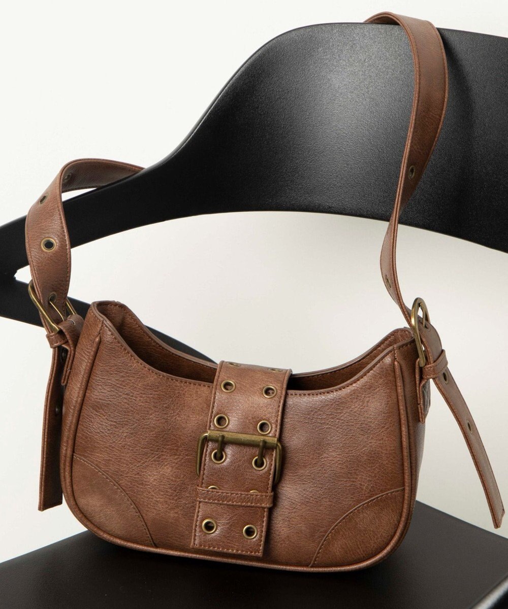 WEGO マルチWAYハーフムーンベルトバッグ 