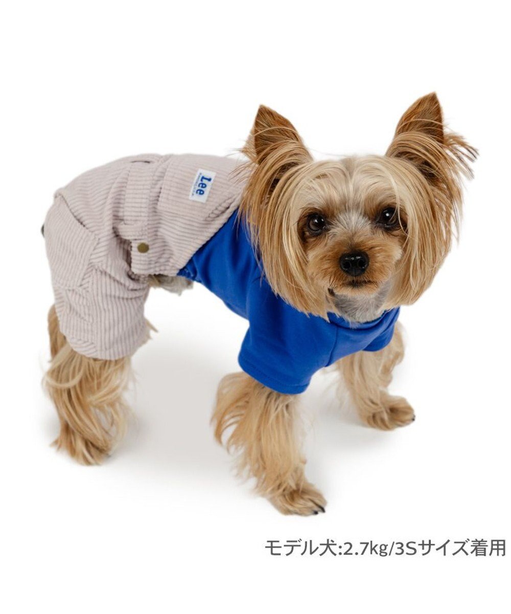 PET PARADISE Lee ワンショルダー パンツつなぎ 《ブルー》 小型犬 