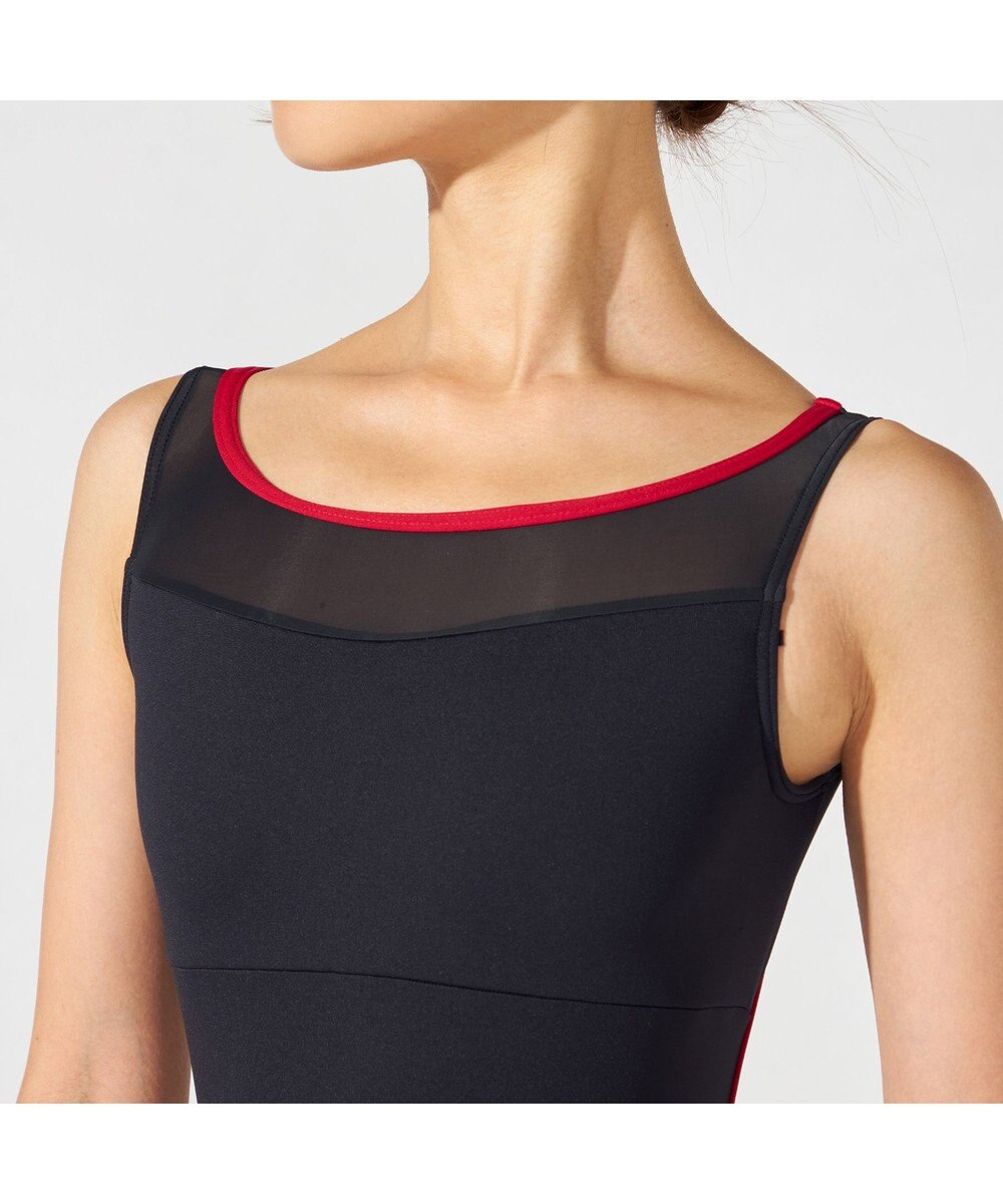 Chacott 【MADOKA SUGAI】ノースリーブレオタード 