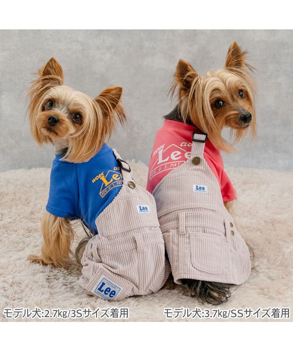 PET PARADISE Lee ワンショルダー パンツつなぎ 《ブルー》 小型犬 