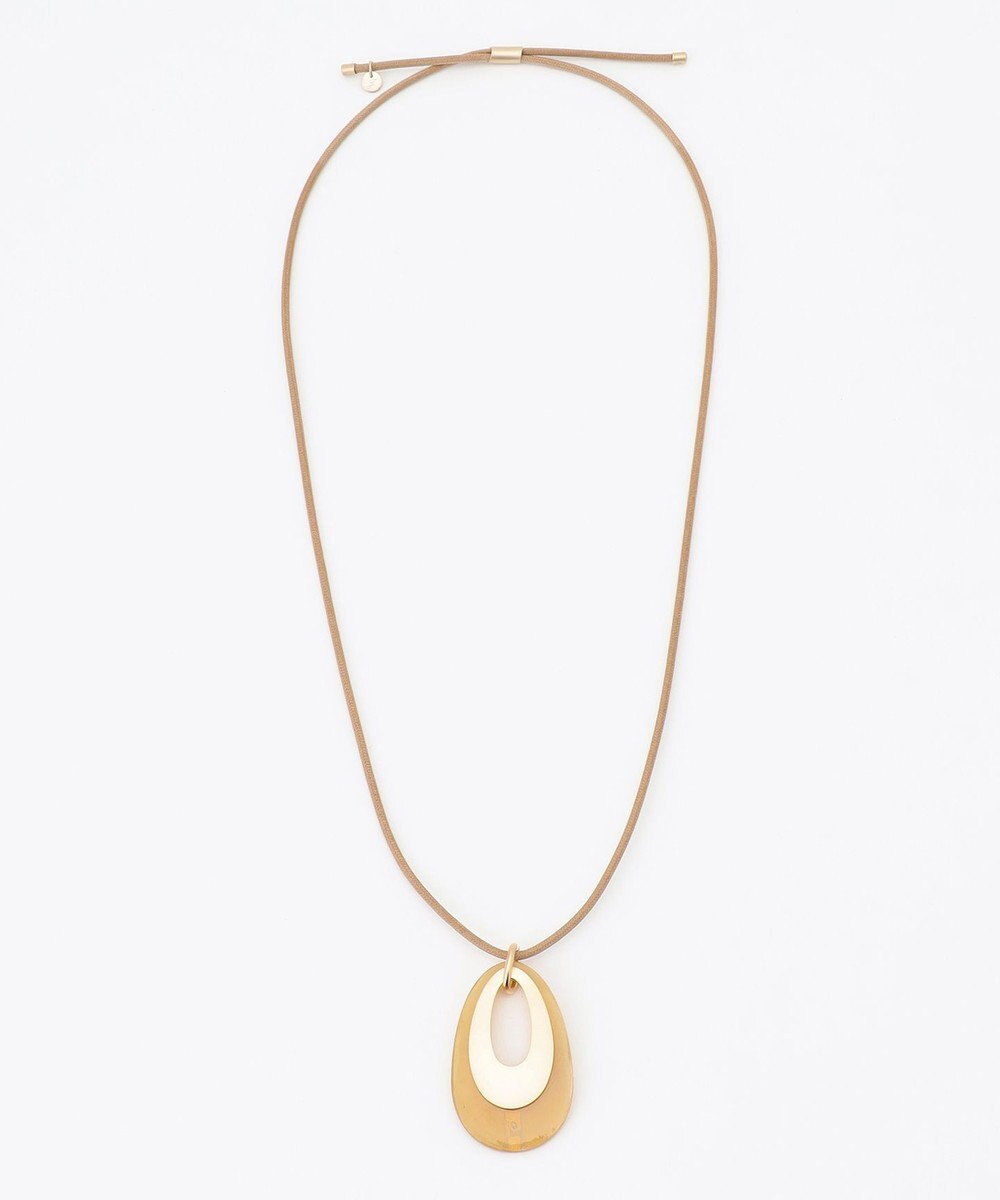 自由区 バッファローオーバルコード ネックレス 