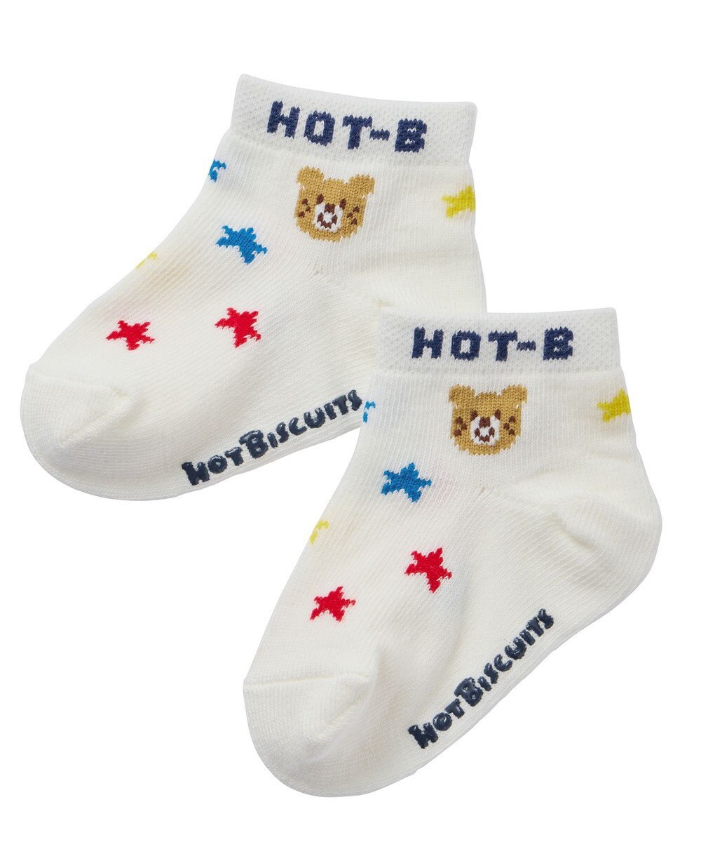 MIKI HOUSE HOT BISCUITS 【11-19cm】ローカット ソックスパック2足セット 