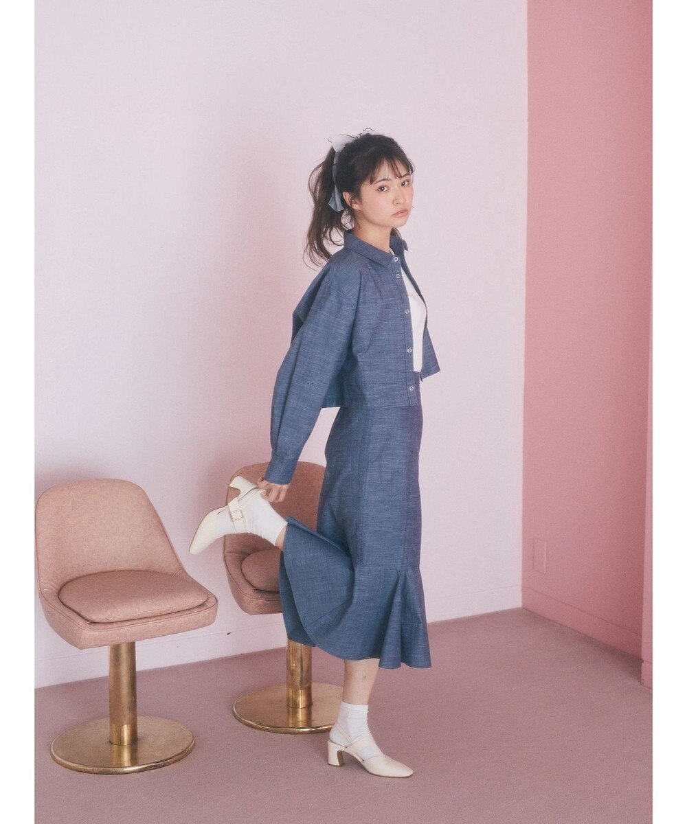 earth music&ecology 切り替えマーメイドスカート 