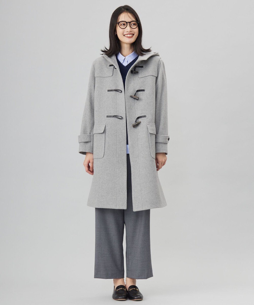 J.PRESS LADIES 【洗える】PINオックス ボタンダウン シャツ 