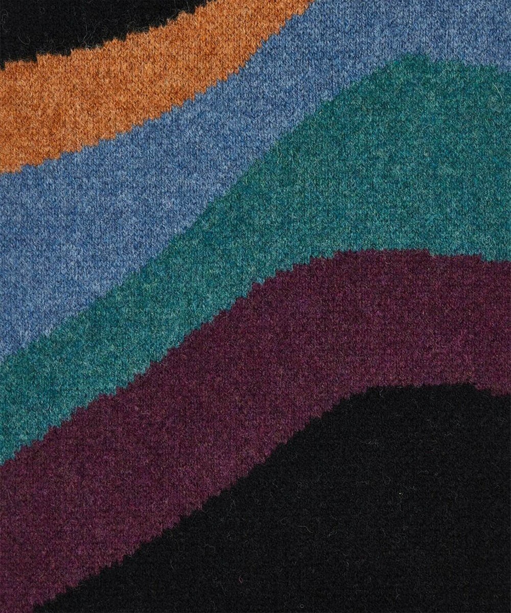 Paul Smith パステル Swirl ジャカード マフラー 