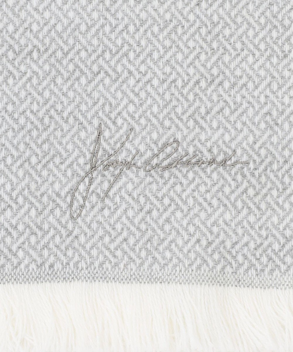 JOSEPH ABBOUD 【フランス製】ブレードライクパターン ストール 