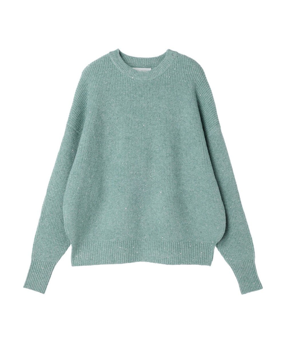 Green Parks ・Ｐｅｔｉｔ　Ｆｌｅｕｒ　ラメ＆スパンコールニット 