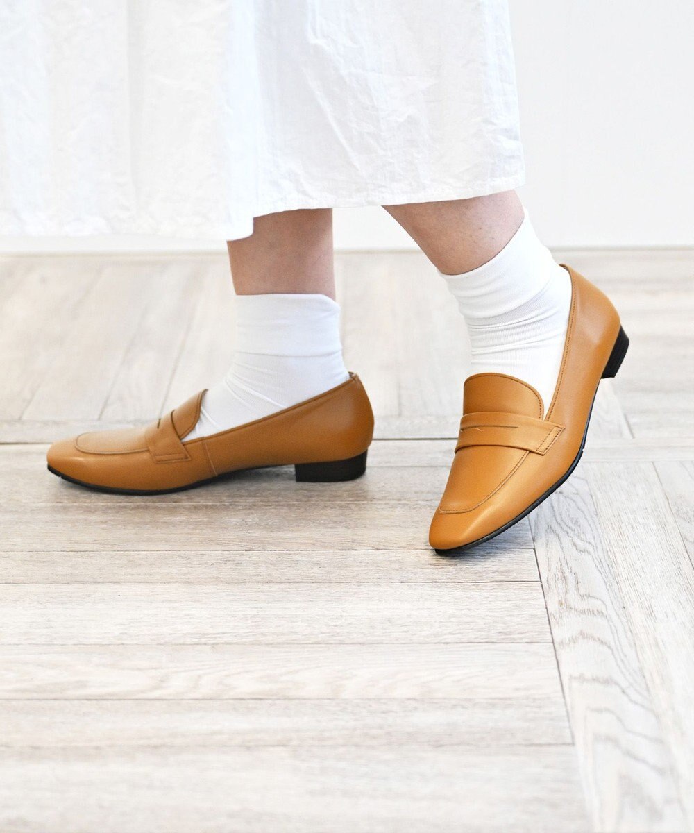 Pointer 日本製 本革シンプルローファー 