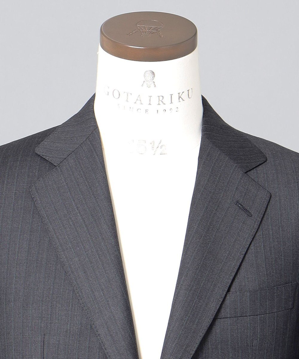 GOTAIRIKU GOLD LABEL/WEB&一部店舗限定【DORMEUIL/ドーメル】インペリアルジェイド 通年スーツ(グレー) 