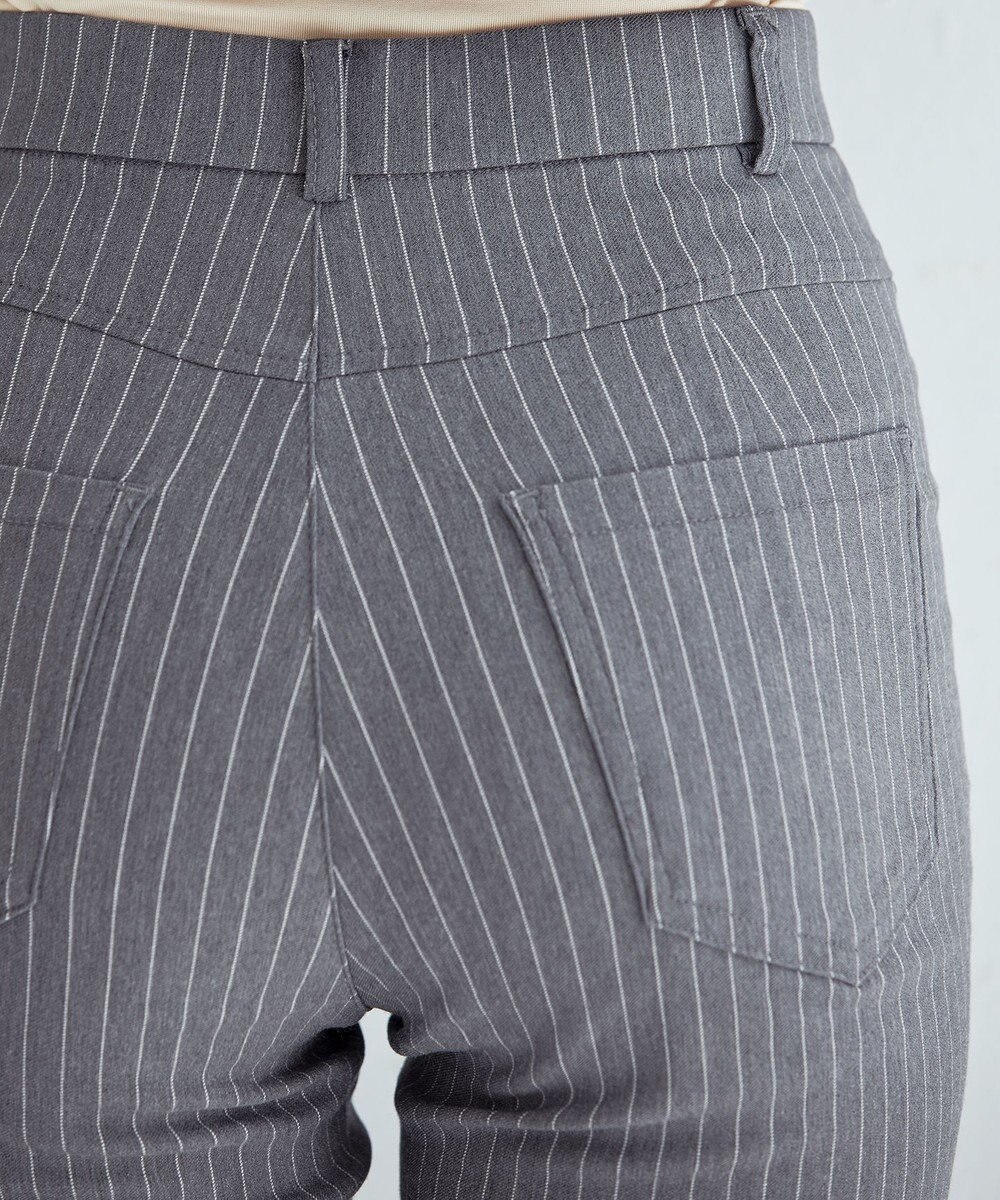 Tiaclasse 【洗える】ストレッチスリムパンツ 