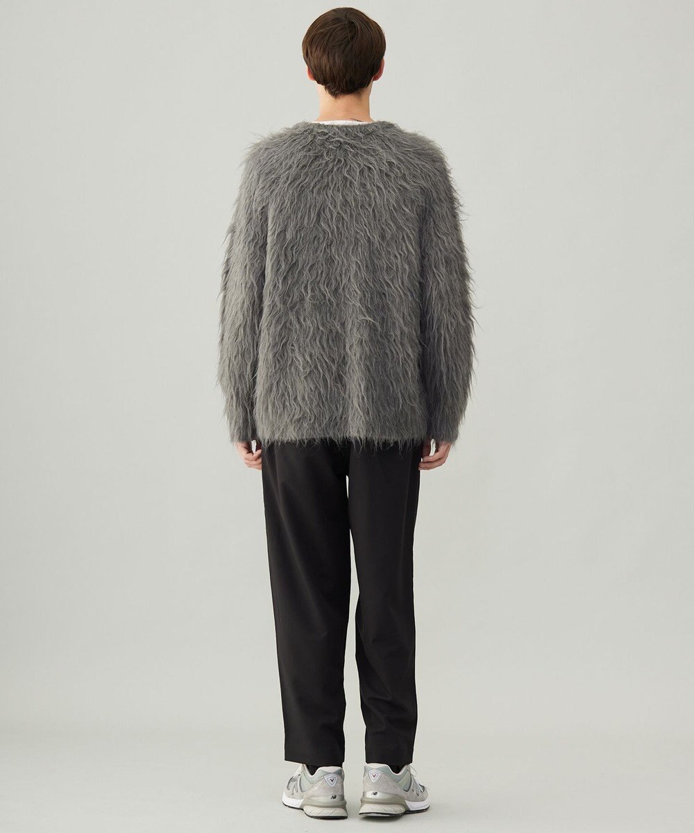 UNFILO MENS 【男女兼用】シャギー クルーネックニット 