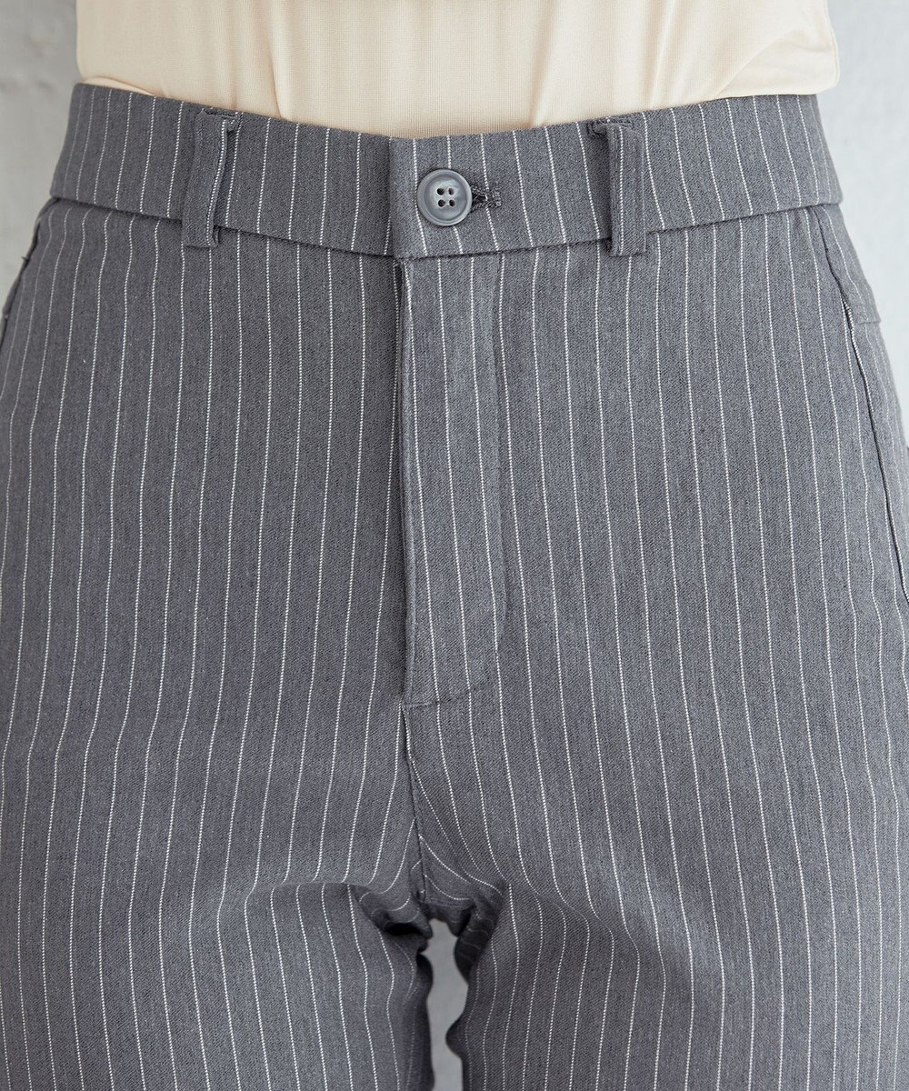 Tiaclasse 【洗える】ストレッチスリムパンツ 