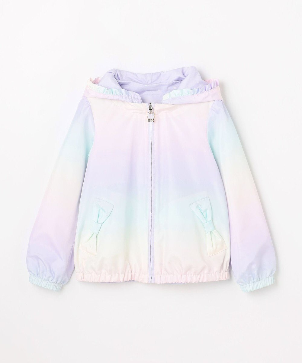 ANY KIDS 【フード取り外し/洗濯機可能】撥水加工リバーシブルゾン 