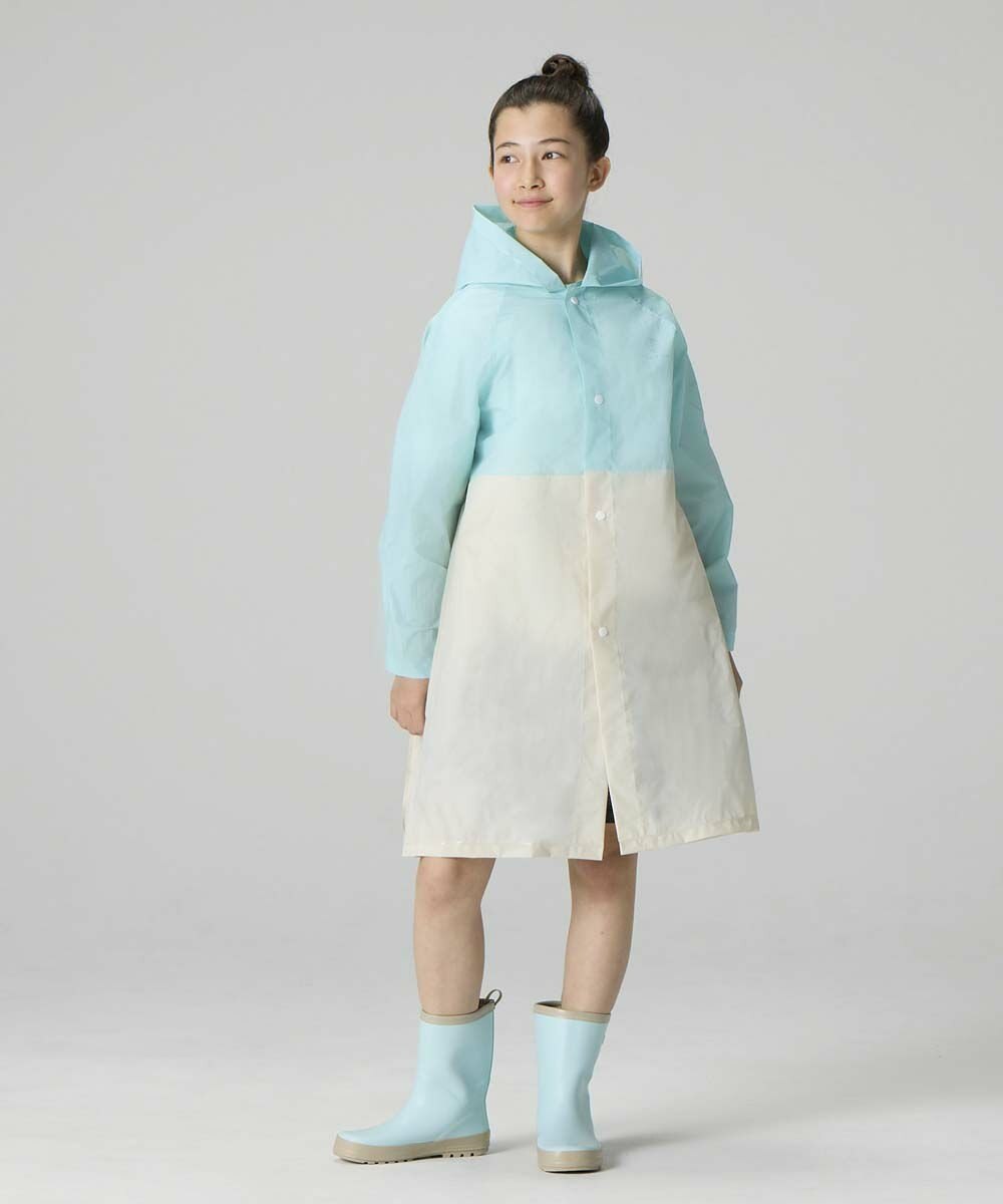 BEAMS SCHOOL シームレスレインコート 