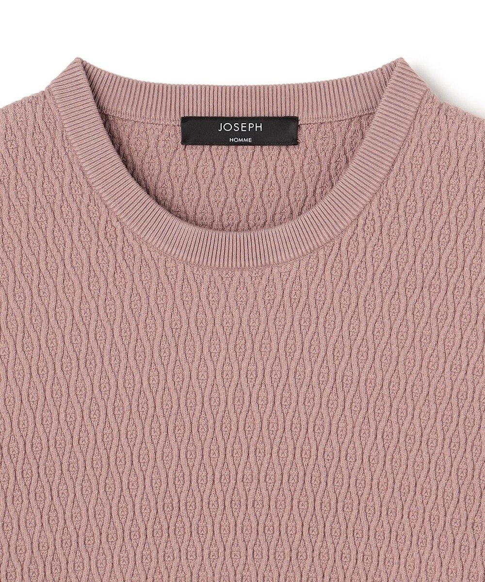 JOSEPH HOMME 【新柄】 ヴィスコースリンクス　クルーネックニット 
