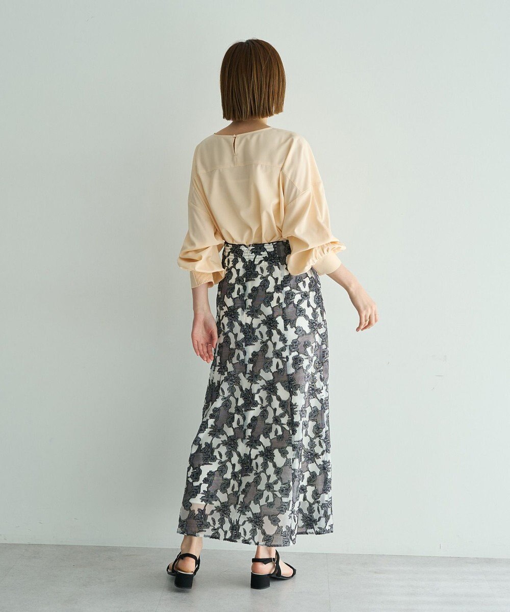 YECCA VECCA 2wayボリューム袖ブラウス 