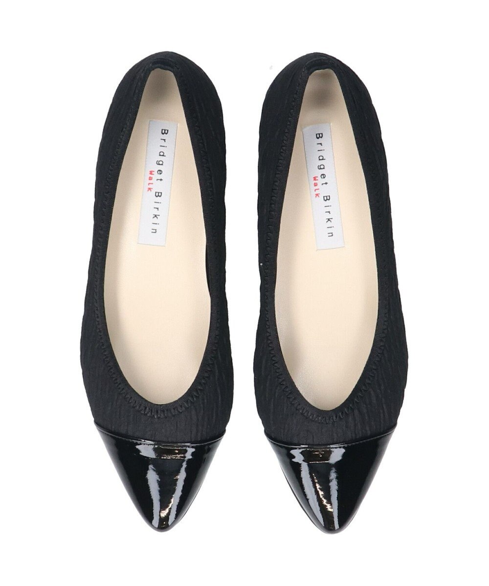 Bridget Birkin 【Bridget Birkin Walk】一文字切替えポインテッドウォーキングパンプス 