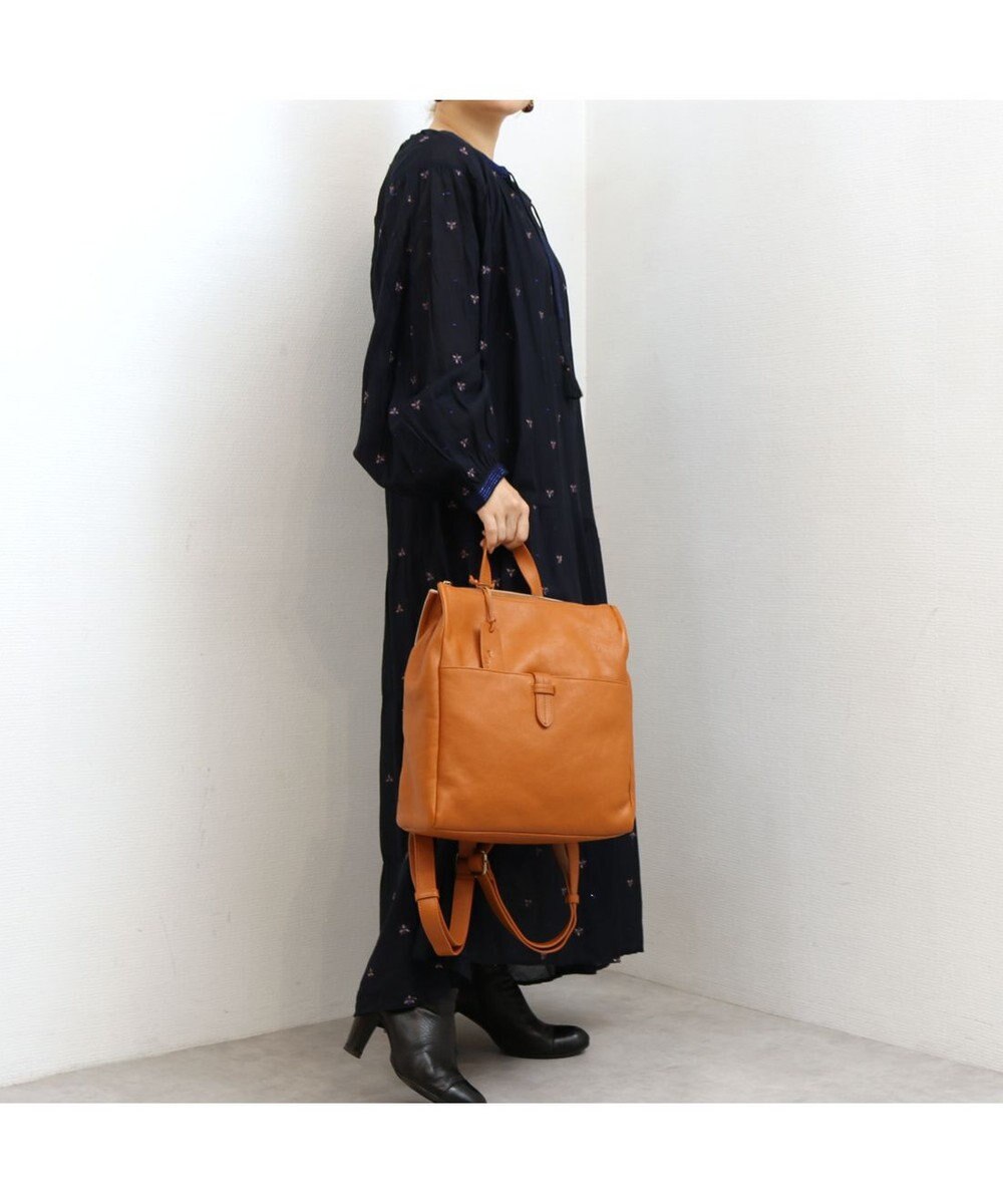 UNBILLION アトランタ ATLANTA / 牛革スクエアリュック 