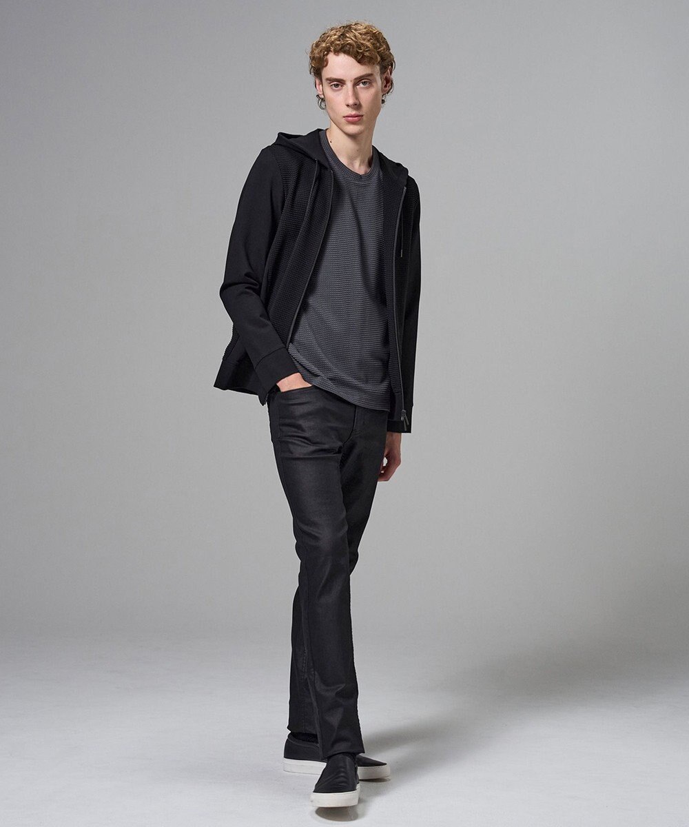 JOSEPH HOMME 【オリジナル素材 】ライトタックジャージー   ジップアップフーディー 